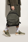 Stone Island GREEN Backpack with logo