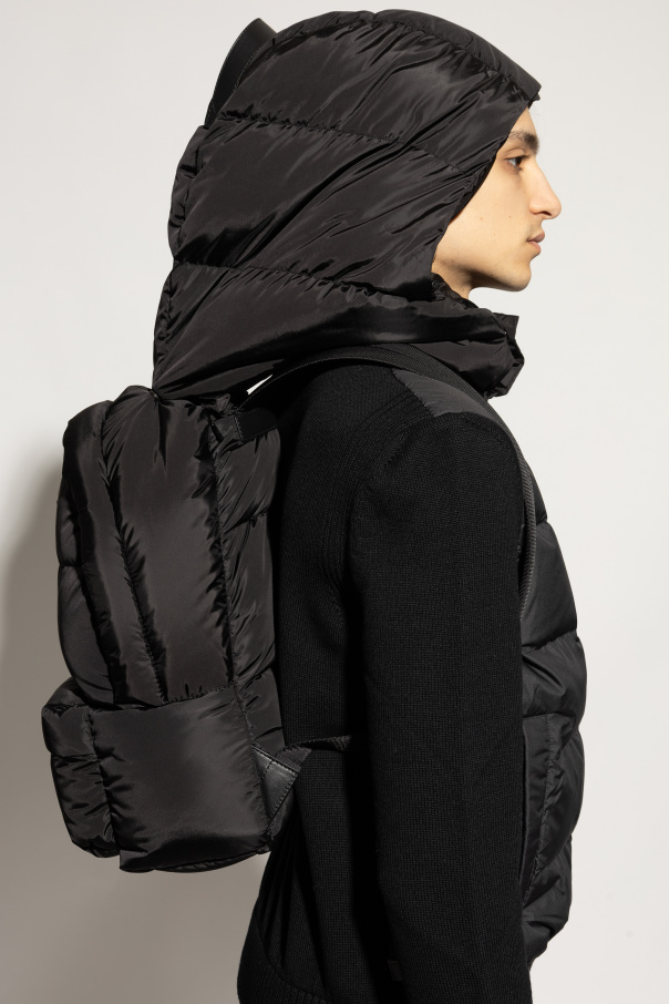 Moncler Mochila con parche con logo