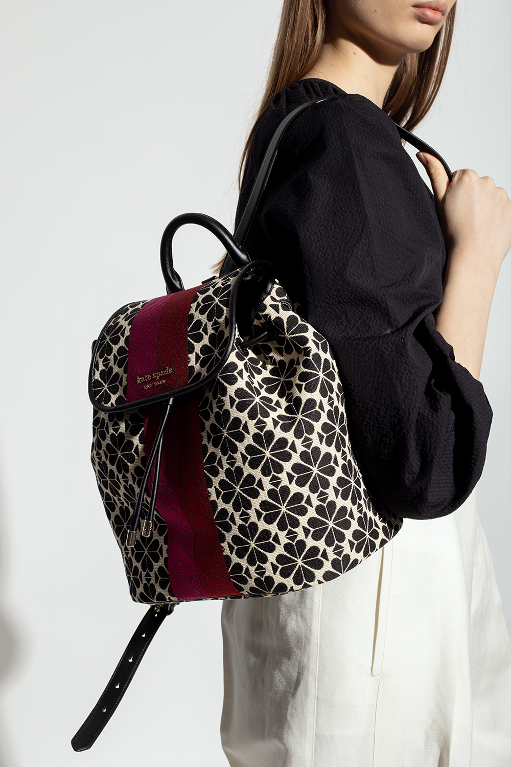 Kate Spade Jacquard backpack