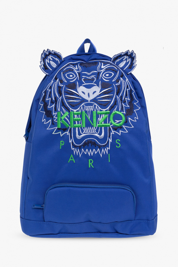 Kenzo Kids Schwarz backpack with logo