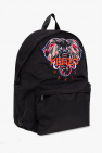 Kenzo Kids BLACK Backpack with logo