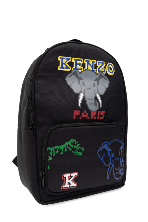 Kenzo Kids Printed backpack