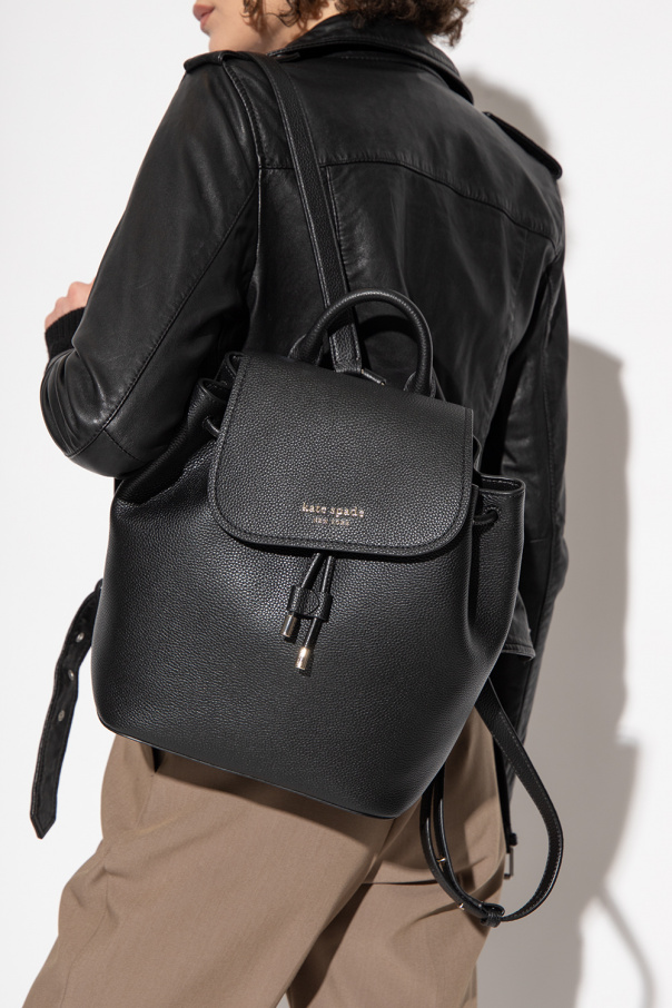 Kate Spade Leather backpack with logo