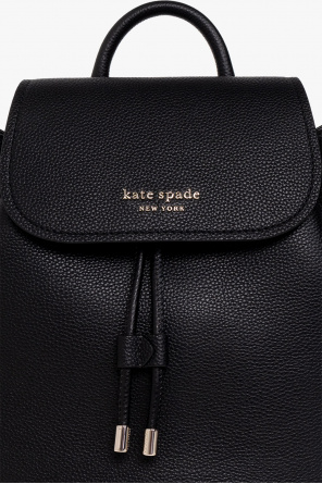 Kate Spade backpack prime with Medusa Music logo