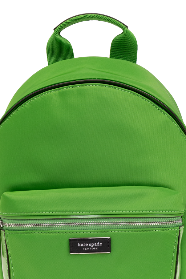 kate spade green backpack purse