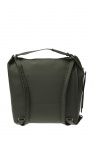 AllSaints GREEN ‘Kita’ backpack with logo