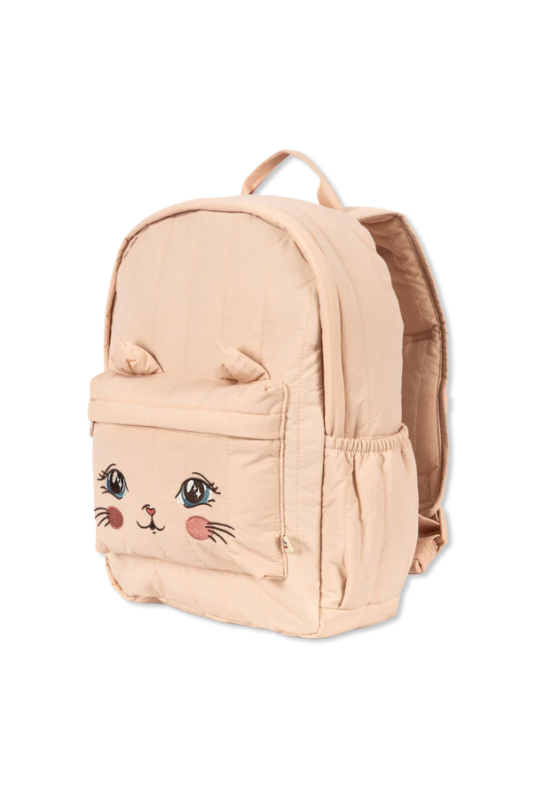 Konges Sløjd Backpack with a cat motif