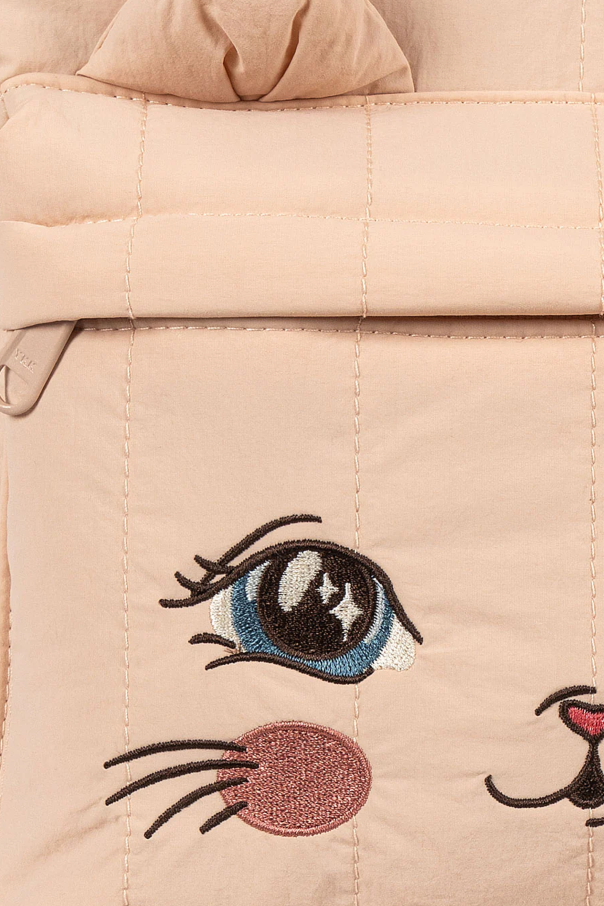 Konges Sløjd Backpack with a cat motif