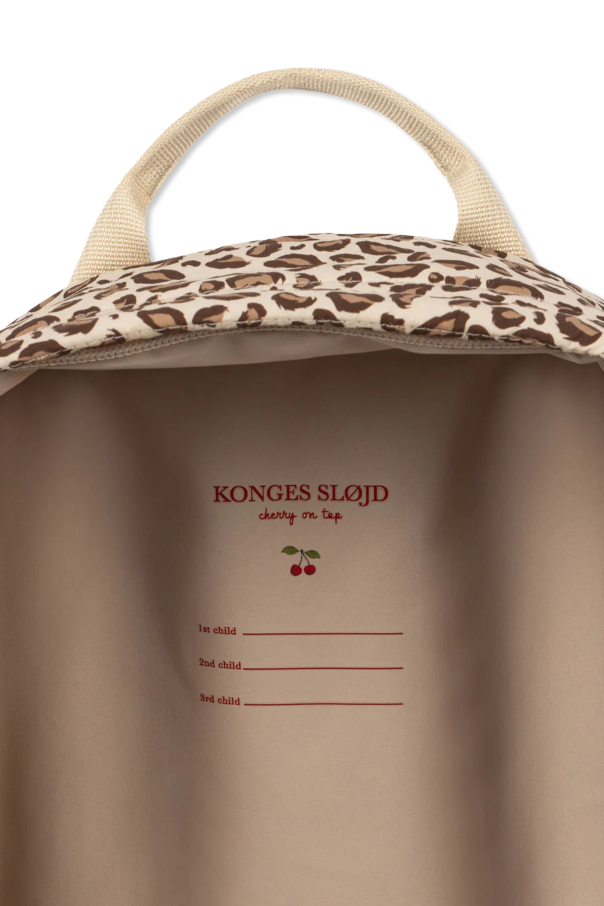 Konges Sløjd Backpack with animal motif