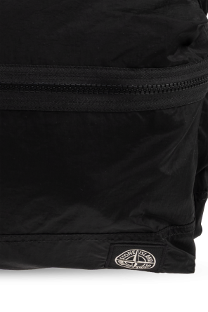 Stone Island Mochila con parche con logo
