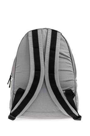 Stone Island Backpack with a logo patch