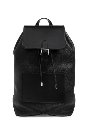 Mochila de cuero "Zaino"