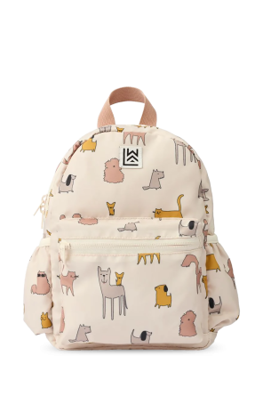 Backpack with a pattern