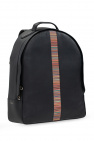 Paul Smith Visetos Leather Drawstring Backpack