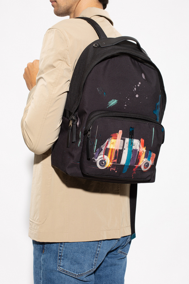 Paul Smith backpack tweed from recycled material