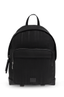 Paul Smith BLACK Backpack with logo patch