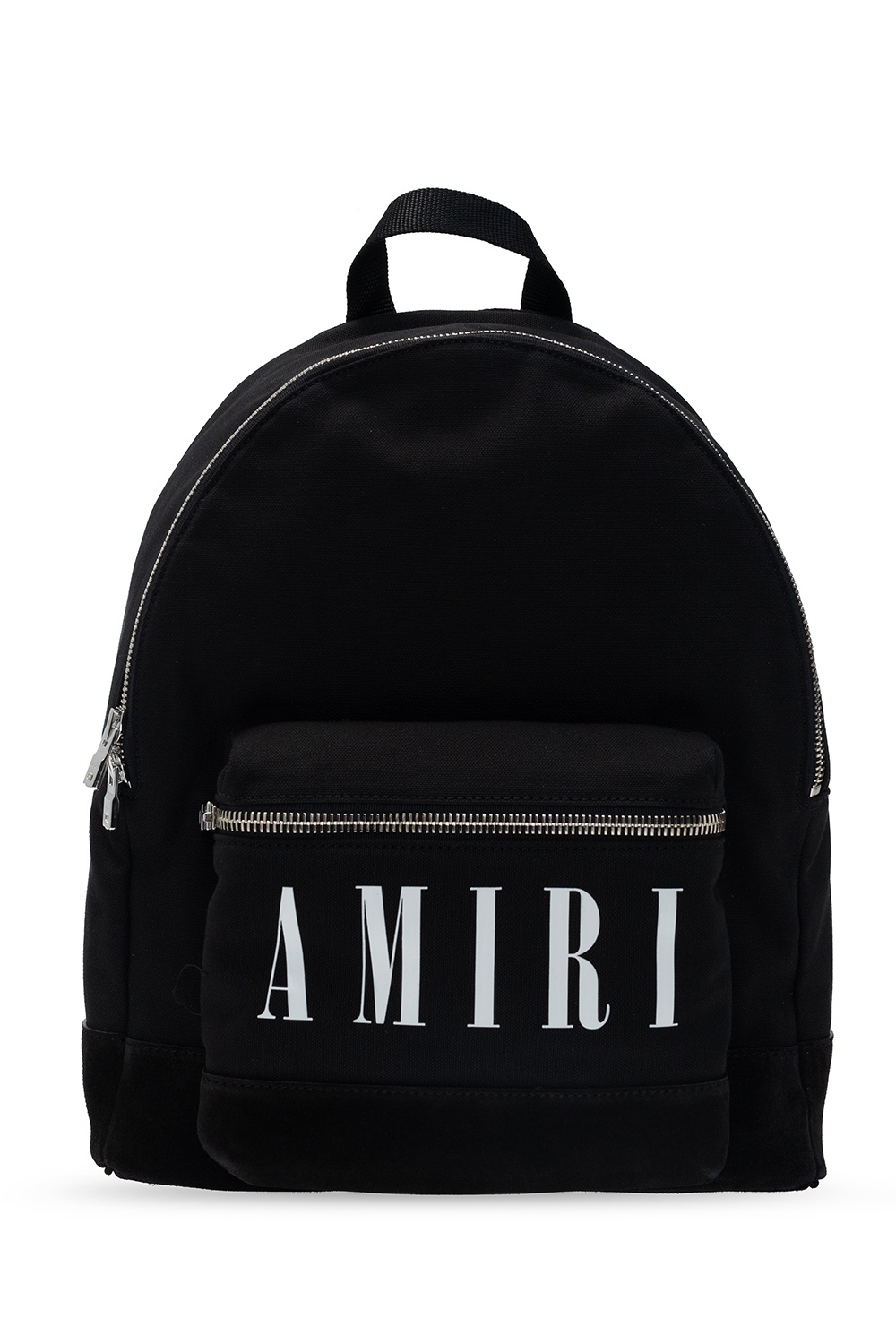 Amiri EGO X Molly Mae handheld shoulder bag with buckle in white croc with ruched handle