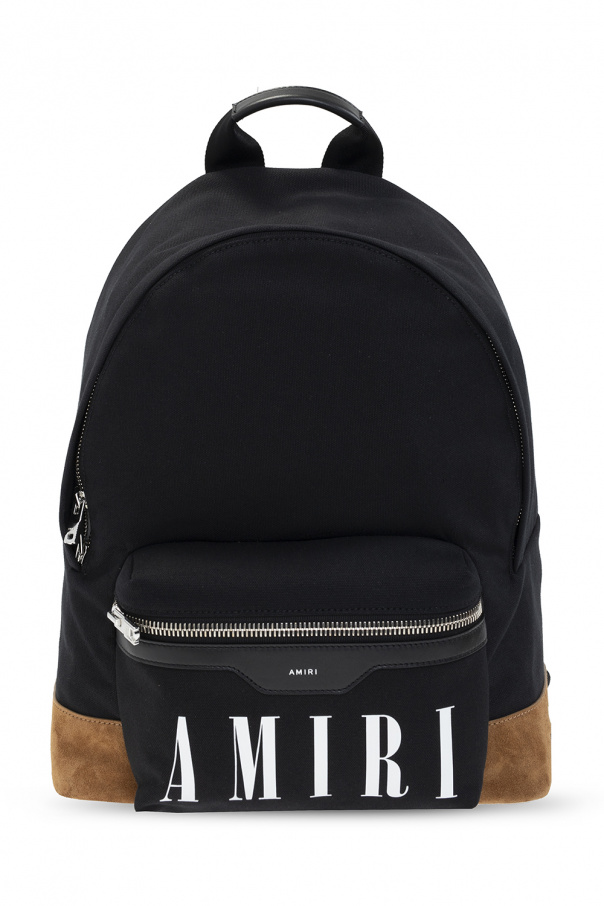 Amiri Lemaire crescent-shape leather shoulder bag Schwarz