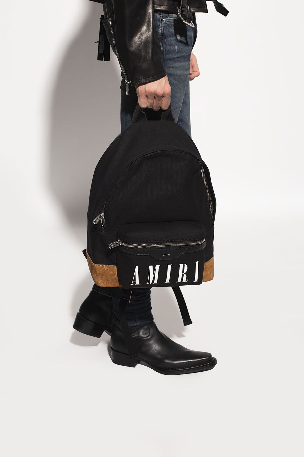 Amiri Fendi FF-print mini bag