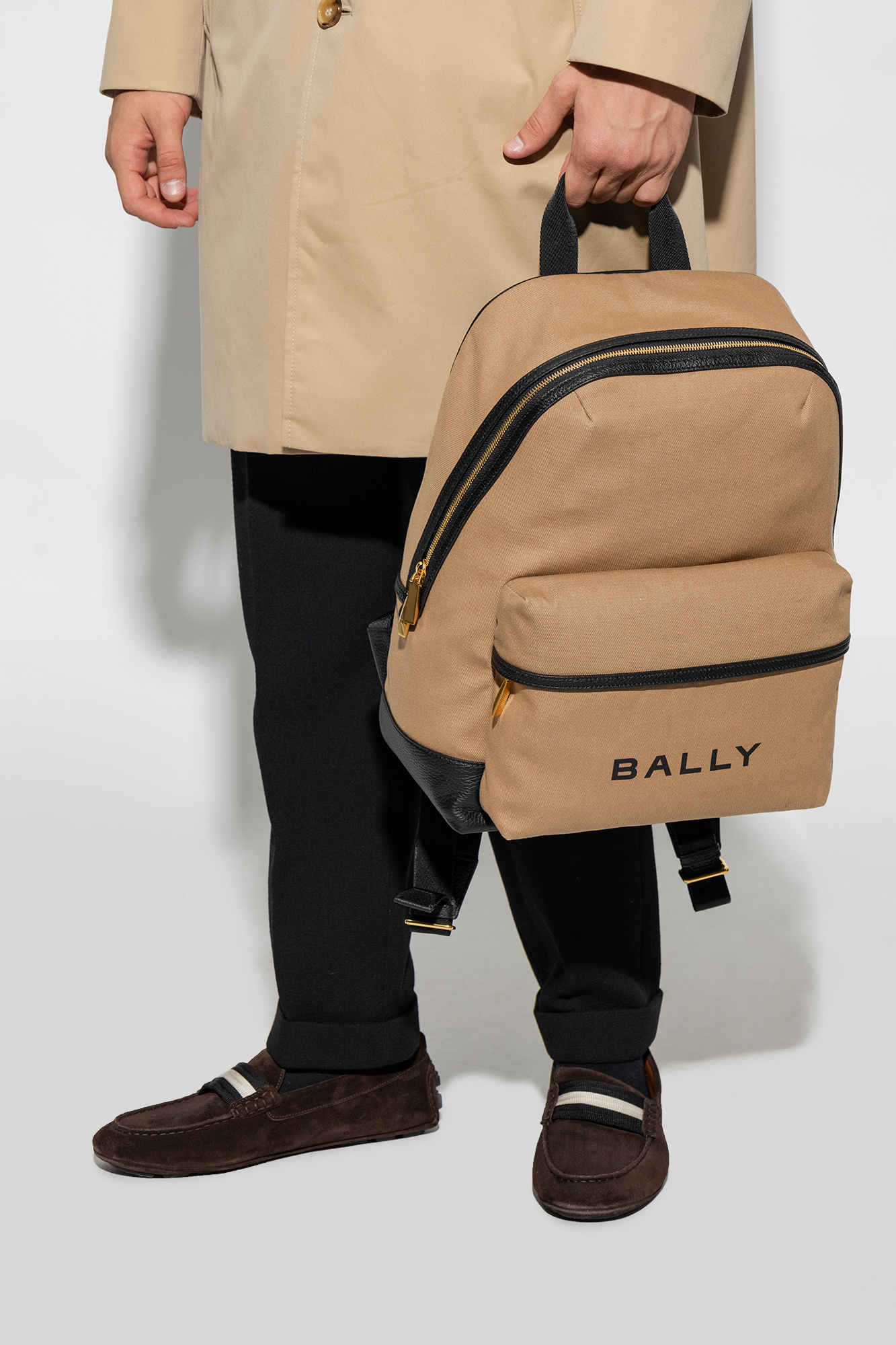 Bally ‘Treck’ backpack with logo