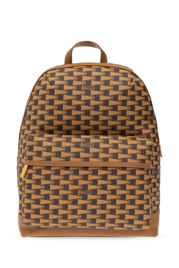 Bally pleated drawstring backpack