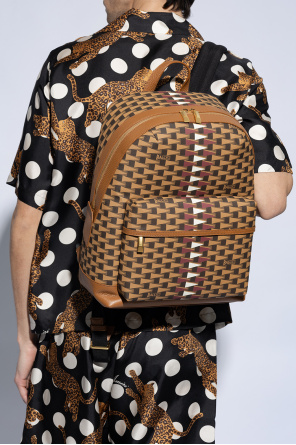 Backpack with logo od Bally