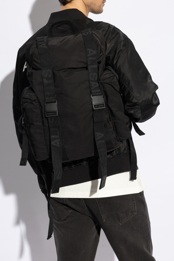 Black Backpack Mars AllSaints - Vitkac GB