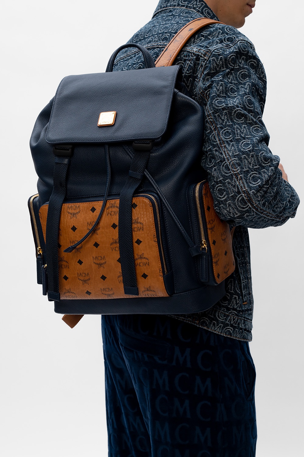 Logo Backpack Mcm Vitkac Us