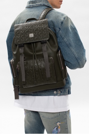 Plecak z logo od MCM