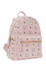 MCM PINK Backpack with logo