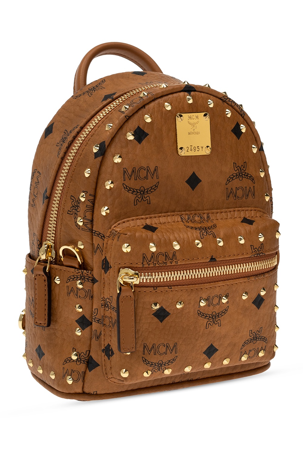 MCM Logo Pbbl backpack