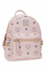MCM PINK Backpack with logo