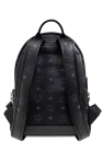 MCM BLACK Backpack with logo