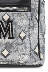 MCM Balenciaga logo embroidery belt bag Schwarz