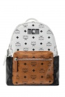 MCM WHITE Branded backpack