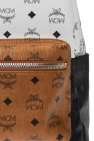 MCM WHITE Branded backpack