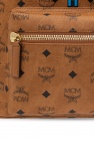 MCM BROWN Backpack with logo