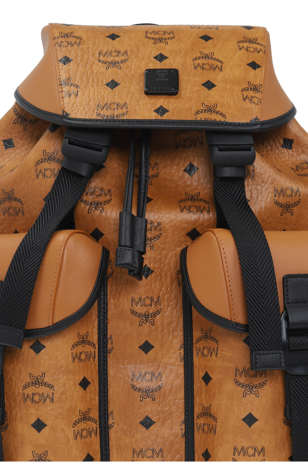 MCM Side backpack with logo