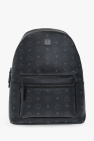 MCM Blackout Logo Backpack