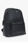 MCM Blackout Logo Backpack