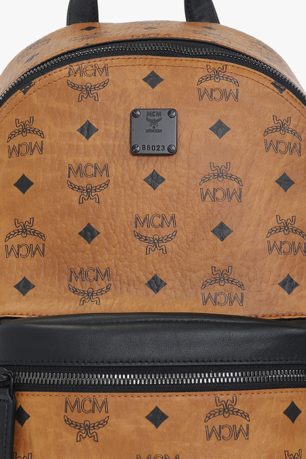 MCM ‘Stark’ burberry backpack with logo