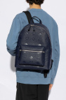 MCM NAVY BLUE Leather backpack