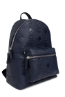 MCM NAVY BLUE Leather backpack