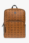 MCM BROWN Monogrammed backpack