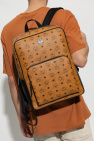 MCM BROWN Monogrammed backpack