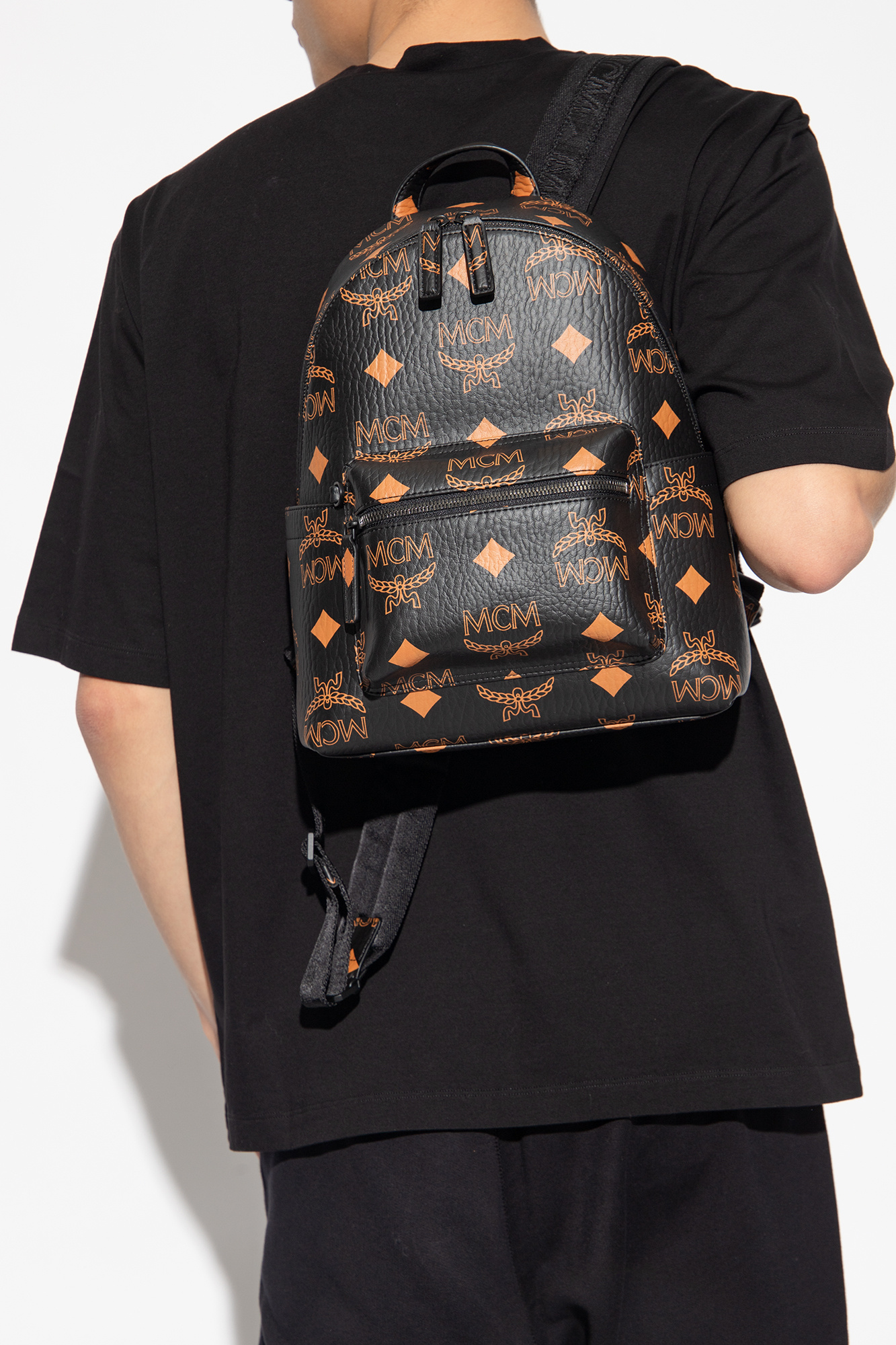 MCM backpacks backpack with logo