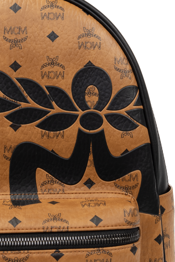 MCM ‘Stark’ backpack accessories with monogram