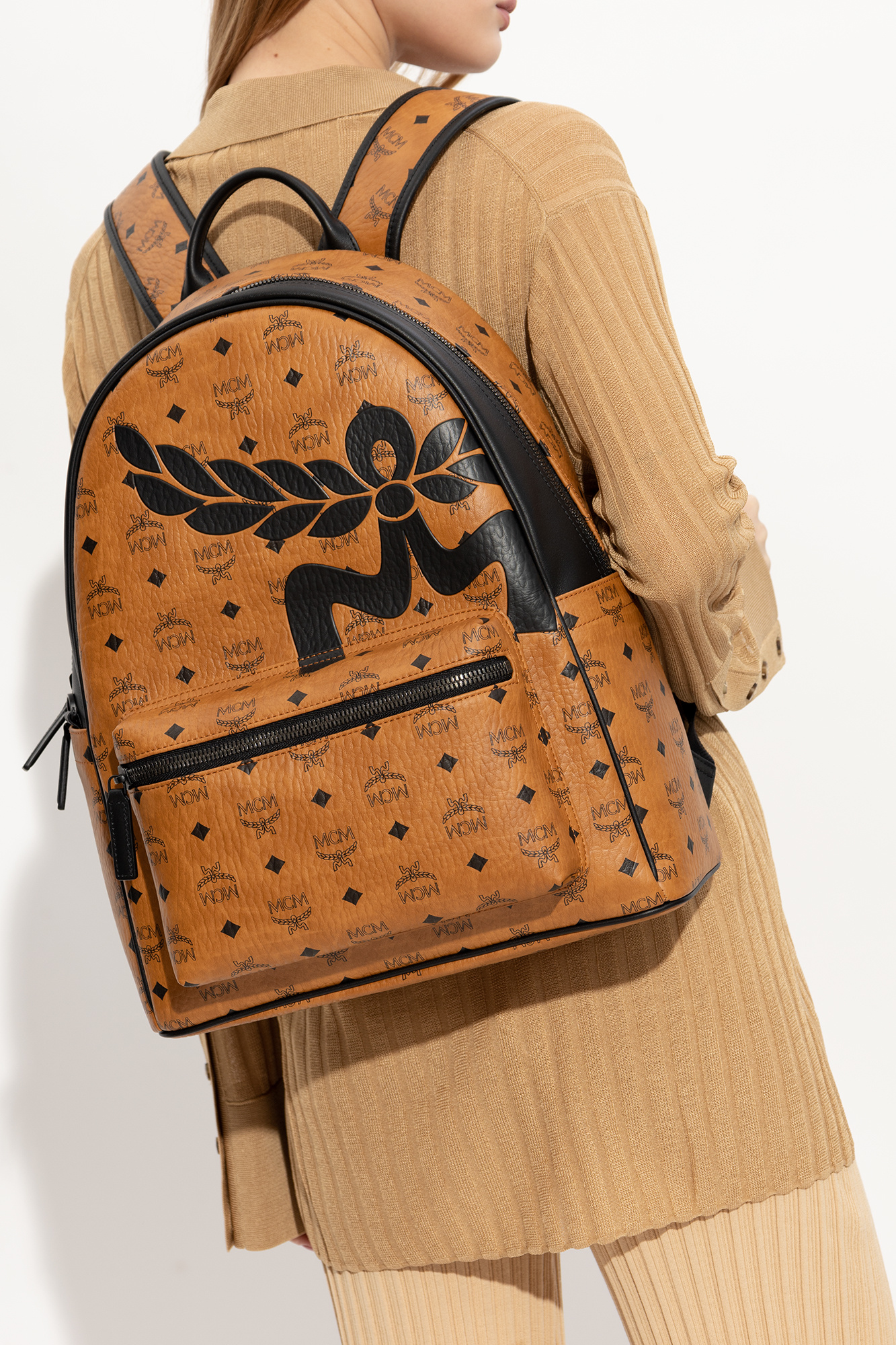 MCM ‘Stark’ backpack with monogram