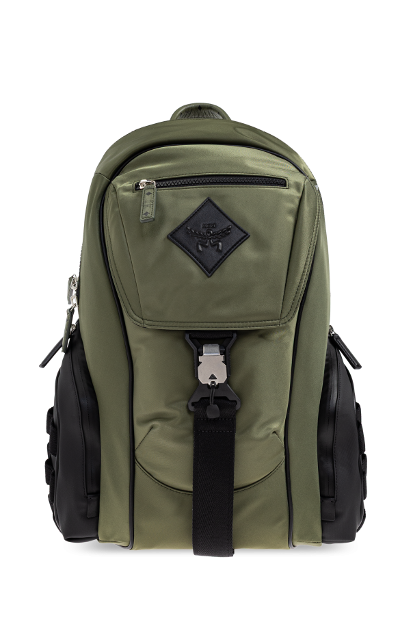 Backpack with logo patch od MCM