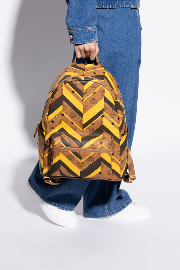 MCM Backpack with decorative studs